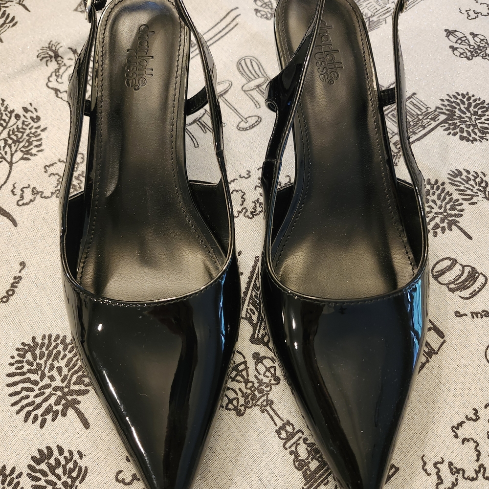 Charlotte Russe Black Heels Sleek Design